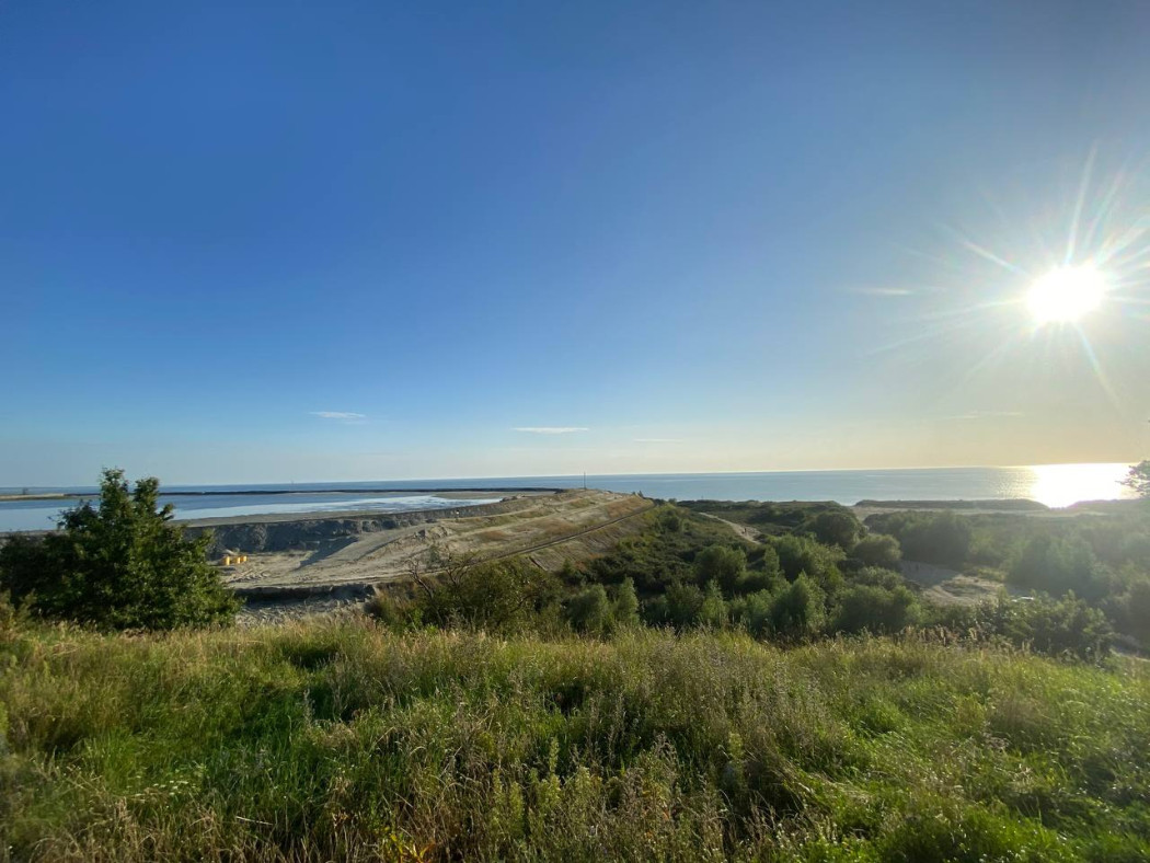 Место будущего курорта «Белая Дюна» Место будущего курорта «Белая Дюна»