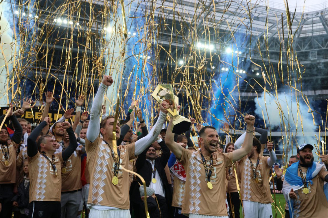 Футбольный клуб «Балтика» стал чемпионом Первой лиги