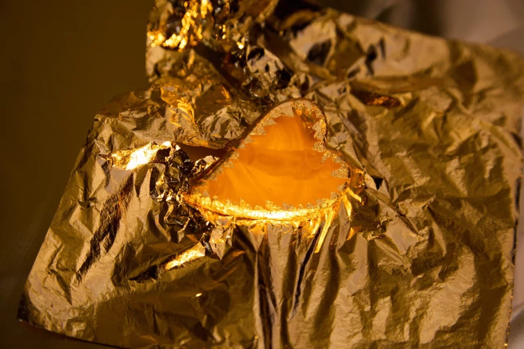 Янтарь в «золоте»