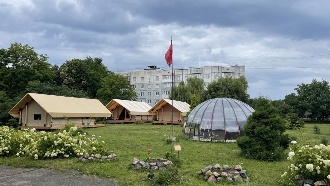 Первый палаточный лагерь Балтийска
