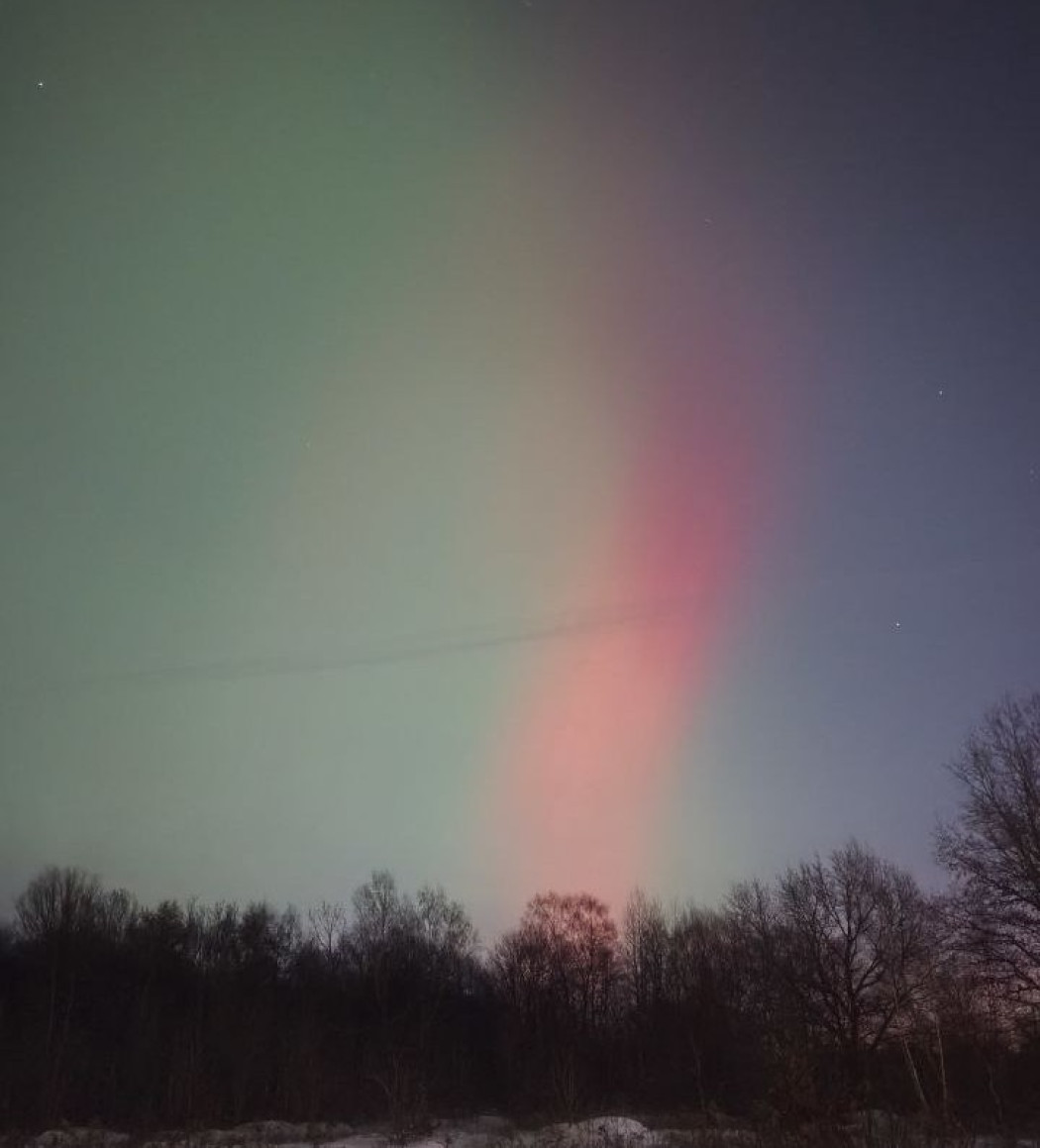 Сияние над городом