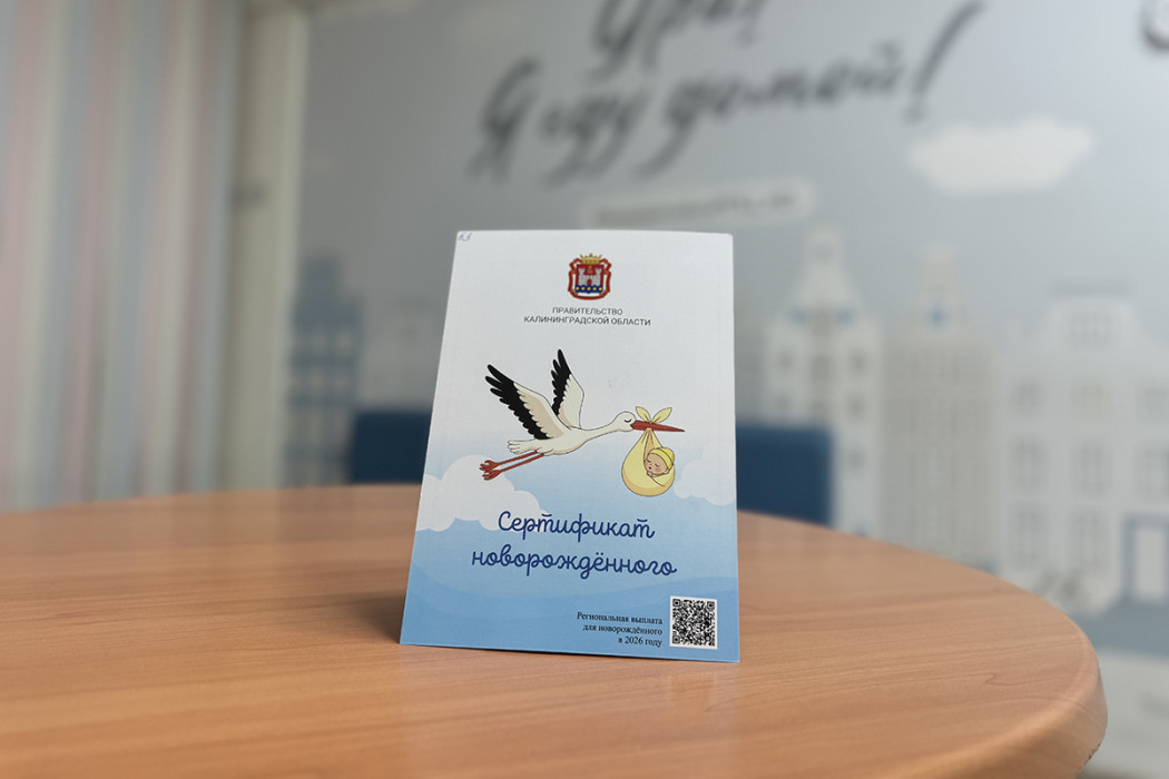 «Сертификат новорождённого» для жительниц Калининградской области