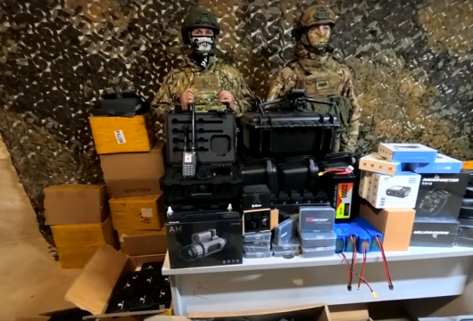 Передали технику для наших бойцов