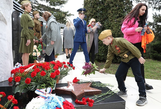 Почтили память советских воинов