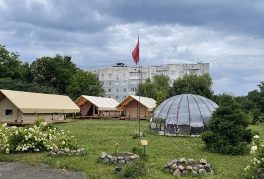 Первый палаточный лагерь Балтийска