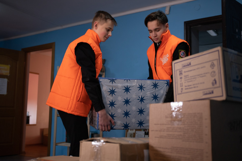 Новогодняя «посылка солдату» Новогодняя «посылка солдату»