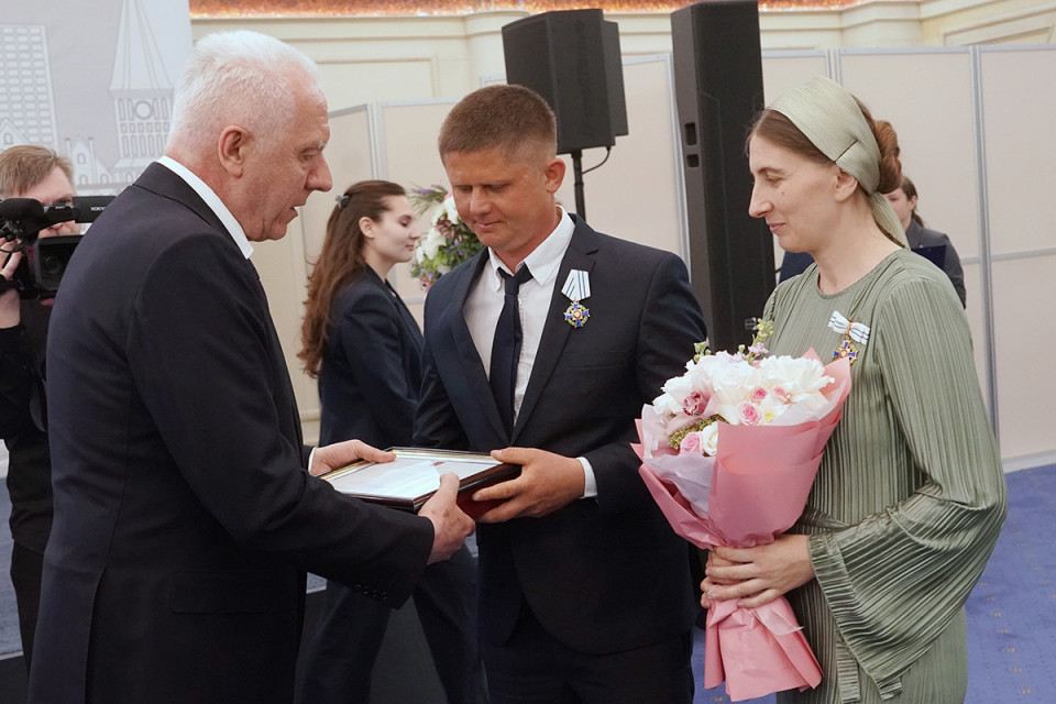 Владимир Путин пообщался с семьей из Калининградской области