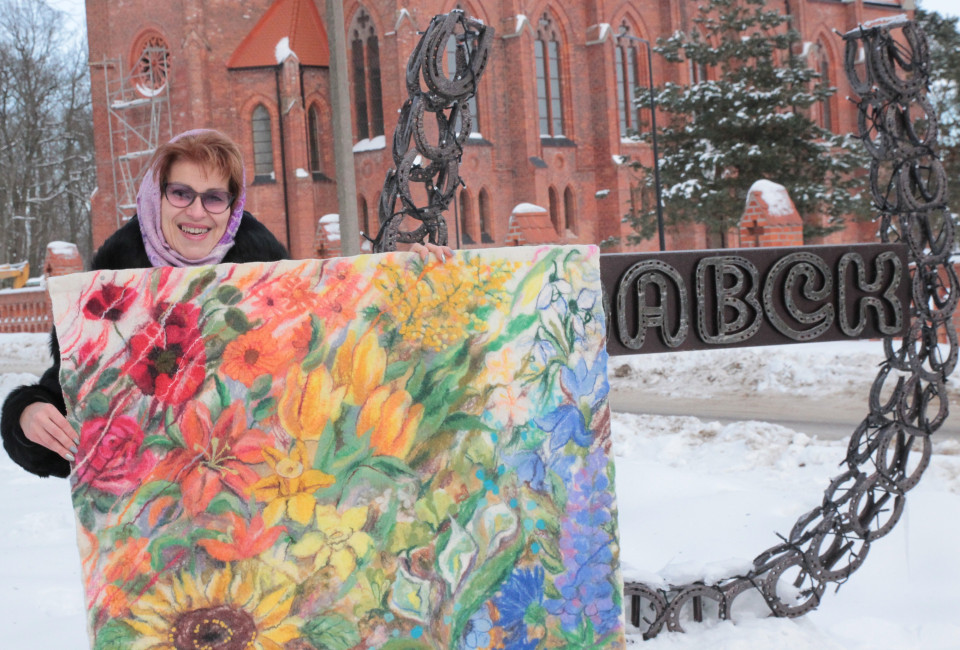 Лучший войлочный художник России живёт в Славске!