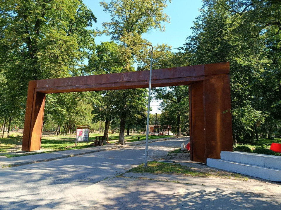Новый парк в Гусеве