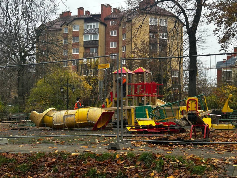 Новый парк в Пионерском