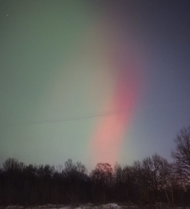 Сияние над городом