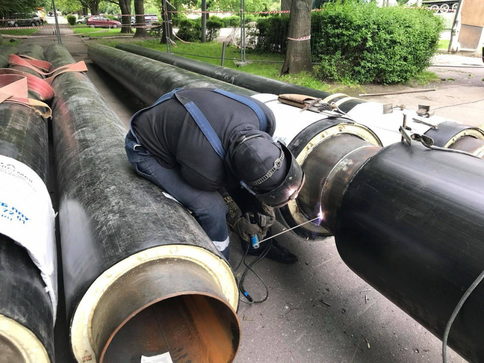 Ремонтируем тепловые сети и водоводы